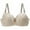Beige, variant on Bras for Women Bras 2 Fashion Female Lace-Printed Elastic Underwear for Everyday Comfort White 95E