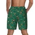 thumbnail image 4 of Haiem Cartoon Air Transportation Mens Swim Trunks with Compression Liner 2 in 1 Swimming Shorts Stretch Swimwear Quick Dry,Board Shorts-, 4 of 9