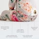 thumbnail image 4 of Pijama Footie Posh Peanut de 3 a 6 meses con cierre con volantes, 4 of 8