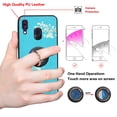 thumbnail image 4 of Labanema Samsung Galaxy A40 2019 /A405 Case with 360 Degree Rotating Ring Stand, Support Magnetic Car Mount, Protective Cover for Samsung Galaxy A40 2019 /A405 (Apricot Flower), 4 of 7