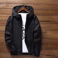 thumbnail image 2 of Mens Ultra-Thin Outdoor Windbreaker Lightweight Breathable Sun Protection Hooded Jacket, 2 of 3