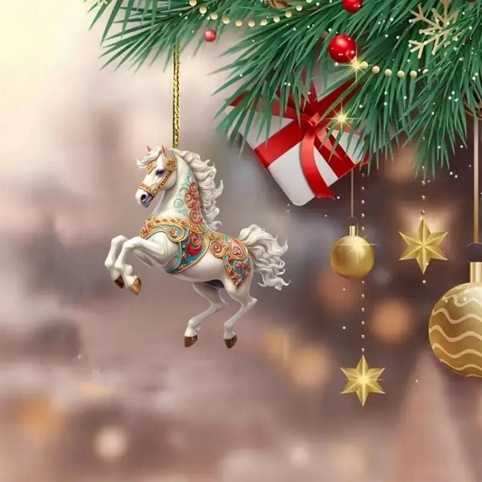 Christmas Hanging Ornaments Festive Tree Decorations And Holiday Gifts Decorative Pendants For Christmas Tree Car Window Home Party Seasonal Displays