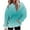 Sky Blue, variant on Women's 2025 Fall Trendy Gradient Color Drawstring Hoodies, Soft Breathable Oversized Y2K Pullover Sweatshirts with Casual Loose Fit for Layering, Cooler Weather and Daily Casual Wear Green L