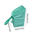 thumbnail image 3 of Qjidjing Reusable Yard Waste Bags, 26 Gallon Lawn and Leaf Garden Trash Bag with Reinforced Carry Handle Heavy Duty for Leaves Garden Clean, 3 of 6
