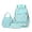 Green Fish, variant on Laptop School Bag Backpack,Fashion Lightweight Travel Shoulder Bookbags,Primary School Season Gift 3 PCS
