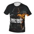 thumbnail image 3 of Call of Duty black Ops Casual Men's T-Shirts Classic Crew T-Shirt Tops Slim Fit Short Shirts Sleeves Tees, 3 of 9