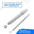 thumbnail image 2 of Soldador Eléctrico Portátil de 65 W, Herramienta de Reparación de Soldadura de Temperatura Ajustable con Punta de Soldador A, 2 of 5
