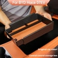 thumbnail image 3 of Storage Box for Vehicle Center Console Armrest, Double-layer Partition, Non-destructive Installation, Anti-slip and Wear-resistant, Made of ABS Material, 3 of 8