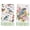 Color-11, variant on 2PC Flower and hummingbird kitchen towels, absorbent and non-slip, suitable for multi-purpose household cleaning such as kitchen, bathroom, living room, dining room and bedroom