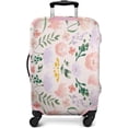 thumbnail image 2 of Travel Luggage Cover Suitcase Protector Fits 18-32 Inch Luggage Wheel Covers Patterned Travel Related Items Flower Luggage Protector Elastic Luggage Anti-scratch Suitcase Cover M, 2 of 5
