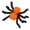 A, variant on Realistic Spiders Hair Clip All Age Halloween Costume Hair Pin Barrettes Side Bangs Clip Theme Party Hair Decorations