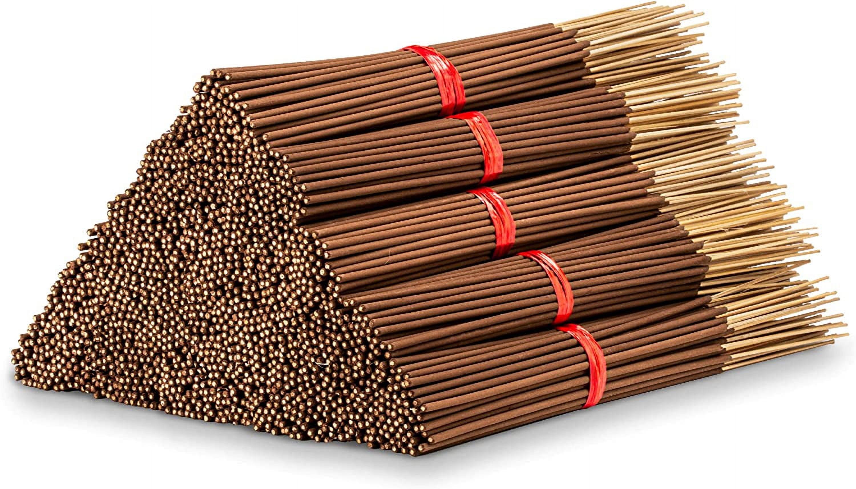 10000 Unscented Incense Sticks 11" Bulk Wholesale - 100% Natural Joss and Bamboo Punk Blanks - Great for DIY Aromatherapy Incense Making.