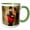Green/White, variant on 3drose, Argentina, Buenos Aires, La Boca. Tango Dancing - Sa01 Bja0010 - Jaynes Gallery, 11oz Two-tone Red Mug