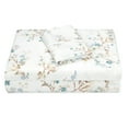 thumbnail image 3 of Chanasya Magnolia Flower Pattern Sheet Set - Blue, 3 of 3