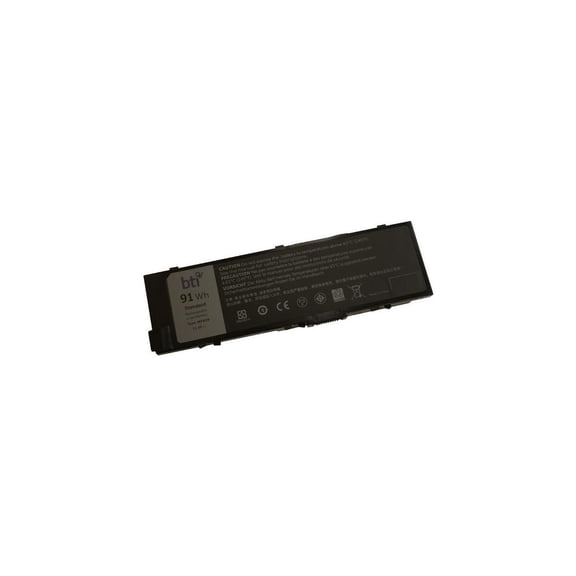 BTI 9-Cell 11.4V 7982mAh Li-Ion Replacement Battery for Select Dell 451-BBSD-BTI