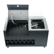 Ribao Technology CS-610S+PRO 7-Pocket Heavy Duty Coin Counter and Sorter