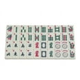 thumbnail image 5 of White Swan American Mahjong Set in Wheeled Black Case - Ivory Tiles - Modern Pushers, 5 of 9