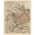 thumbnail image 3 of Andree 20x24 Black Modern Framed Museum Art Print Titled - Westphalia Region Germany - Andree 1895, 3 of 5