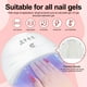 thumbnail image 4 of Kit de esmaltes de uñas en gel COSCELIA, 40 colores con luz UV, juego de 57 piezas, 4 of 9