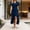 Navy, variant on Womens Dress Semi Formal Wedding Guest Wrap Midi Dresses Summer Western A Line High Low Ruffled Dress, Wedding Guest Dress(Black,L)