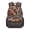 Autumn Orange Leaf Camouflage, variant on Black American Flag Bowling Backpack for School Girls Kids Elementary Middle School Backpack 17 Inch Book Bag with Multi Pocket Kawaii Portable Daypack Schoolbag for Study Travel