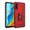 Red, variant on Whaledi Skin Cover Case for P30/Lite Shockproof Bumper Shell with Kickstand