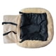 thumbnail image 5 of Un cojín esencial para el dormitorio, asiento de coche para perros, asiento de coche hinchable para perros grandes y pequeños, cama cómoda y fácil de limpiar para mascotas, tapete grueso de viaje, mej, 5 of 6