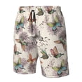thumbnail image 5 of Kdxio Flying Butterflies-1 Pattern Mens Casual Shorts - Drawstring Summer Beach Sports Shorts for Men, 5 of 9