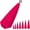 rose red, variant on THKFISH 7PCS Mixed Sizes Fishing Practice Plugs - Weight Casting for Kids Improving Casting Skill