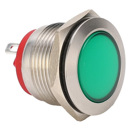 

Indicator Lamp Flame-Retardant Base LED Indicator Green For Excellent Indication Effect For Outdoor Use