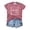 Z1 Pink, variant on Casual Tops for Women Short Sleeve Floral Print Crew Neck Fashion Ladies Clothing,Beige,L