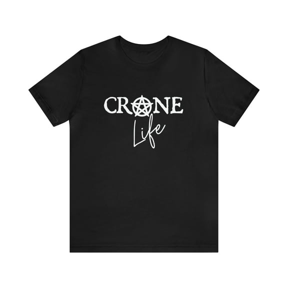 Crone Life T-Shirt, Witch Maiden Mother Crone T-Shirt