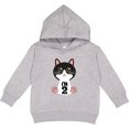 thumbnail image 2 of Inktastic 2nd Birthday Cat 2 Year Old Girl Toddler Hoodie, 2 of 4