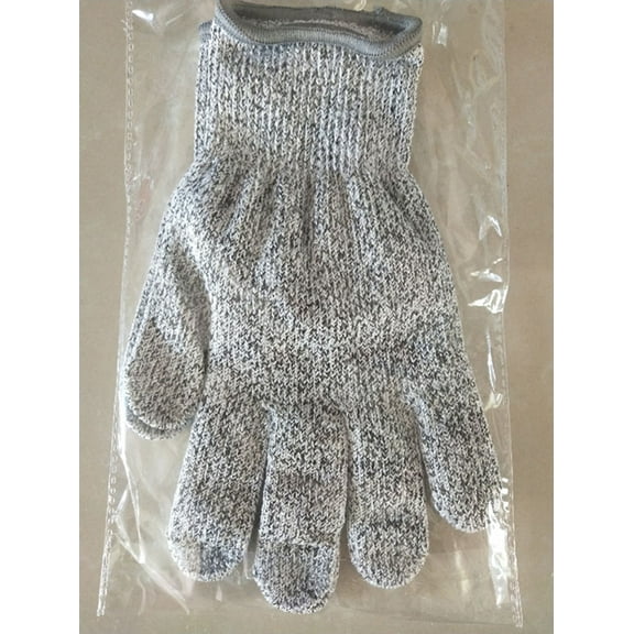 PreAsion Protective Cut Wear-resistant Gloves Anti-Cutting Knit Wrist Kitchen Garden Use