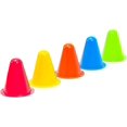 thumbnail image 3 of Mini conos de agilidad para deportes infantiles, paquete de 50 colores surtidos, equipo de entrenamiento para interiores y exteriores, involucra a los niños en actividades divertidas, 3 of 5