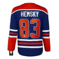 thumbnail image 1 of Chandail Breakaway des Blue Fanatics des Oilers d'Edmonton Signé par Ales Hmsky, 1 of 3
