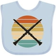 thumbnail image 3 of Inktastic Clarinet Music Retro Marching Band Boys or Girls Baby Bib, 3 of 4
