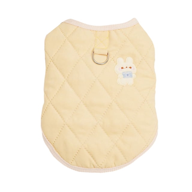 CSChome Vêtements en Coton pour Animaux avec Corde de Traction Style Coréen Confortable