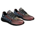thumbnail image 6 of ChriStan Jesus We Will Serve The Lord American flag Shoes Sneakers Black Size 3.5, 6 of 7