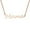B, variant on Mothers Day Mama Alphabet Necklace Simple Hand Painted Letter Pendant Alloy Dainty Clavicle Chain Jewelry Gift for Mom
