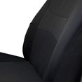 thumbnail image 4 of Juego combinado de fundas de asiento para automóviles, color negro, universal, ajuste FH Group, 4 of 8