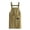 Khaki #4, variant on Adjustable Unisex Kitchen Apron - Waterproof & Oil Resistant Cooking Vest with Pockets | BBQ Catering Work Apron | Polyester Material (Red/Green/Khaki) | 68x74cm