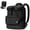 Black, variant on Lightweight Roll-Top Backpack with Detachable Sling Bag, Water Resistant Laptop Backpack Fits 16 Inch Laptop for Travel Work School Daily Use