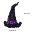 thumbnail image 4 of Wall Hangings, 2PCS Hanging Ornament Witch Hat Wall Decoration Party Supplies for Halloween, 4 of 7