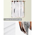 thumbnail image 4 of Abstract Lines Orange Window Curtain for Living Room Home Decor Roman Curtain Kitchen Tie-up Curtains Adjustable Drapes, 4 of 5