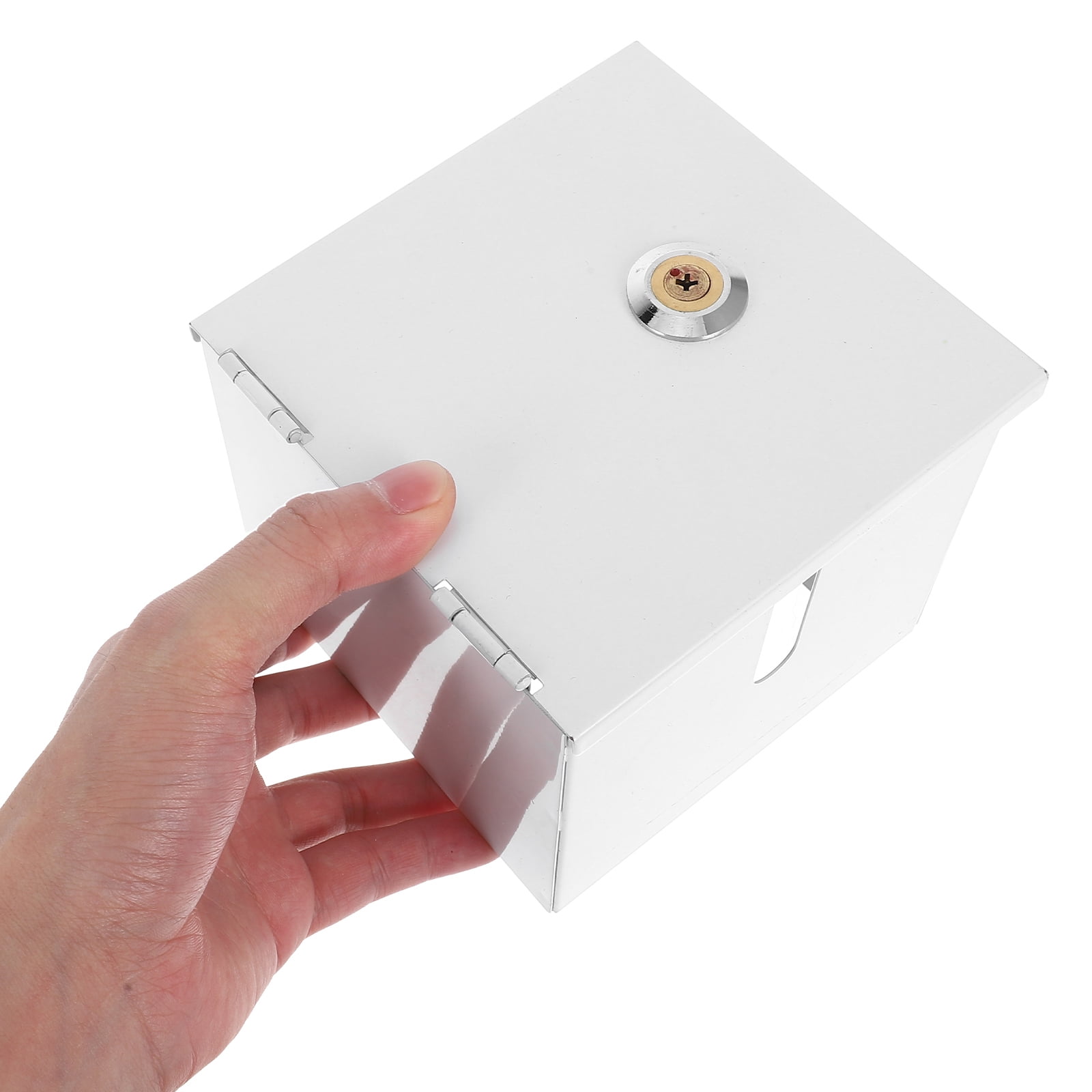 Raindrops Lockable Outdoor Electrical Box with Iron Case for Secure Storage of Accessories and Equipment