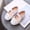 White, variant on FSYBOA Girls Dress Shoes Size 11(Little Kids), Soft Soled Hook and Loop Strap Non Slip Gifts Kids School Uniform Shoes White