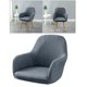 thumbnail image 4 of 2xJacquard para Sils de Comedor Protector para Sils de Comedor Gris Sunnimix fundas para sillones de comedor, 4 of 8