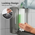 thumbnail image 5 of Shampoo and Conditioner Dispenser - Wall-Mounted 3-Chamber Shower Soap Dispenser, No-Drill, 1200ML Capacity, for Bathroom & Hotel, 5 of 6