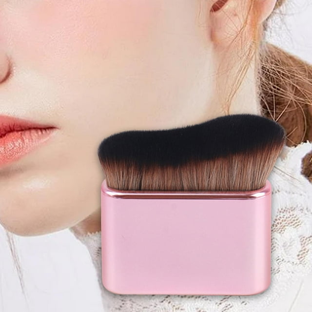 BELOVING Face Blush Liquid Powder Foundation Brush Blend Applicator for Cream Bronzer Purple Pink